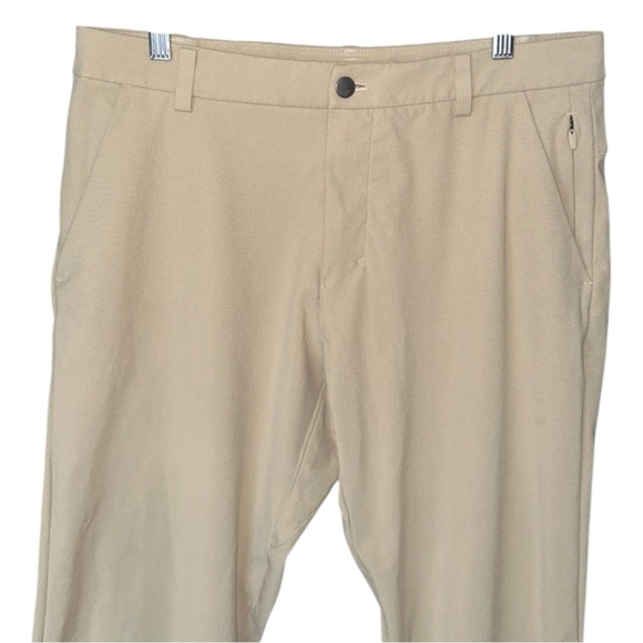 LULULEMON Commission Pants in Tofino Sand Size 30 x 30 — Super Neutral!!! - Picture 9 of 11